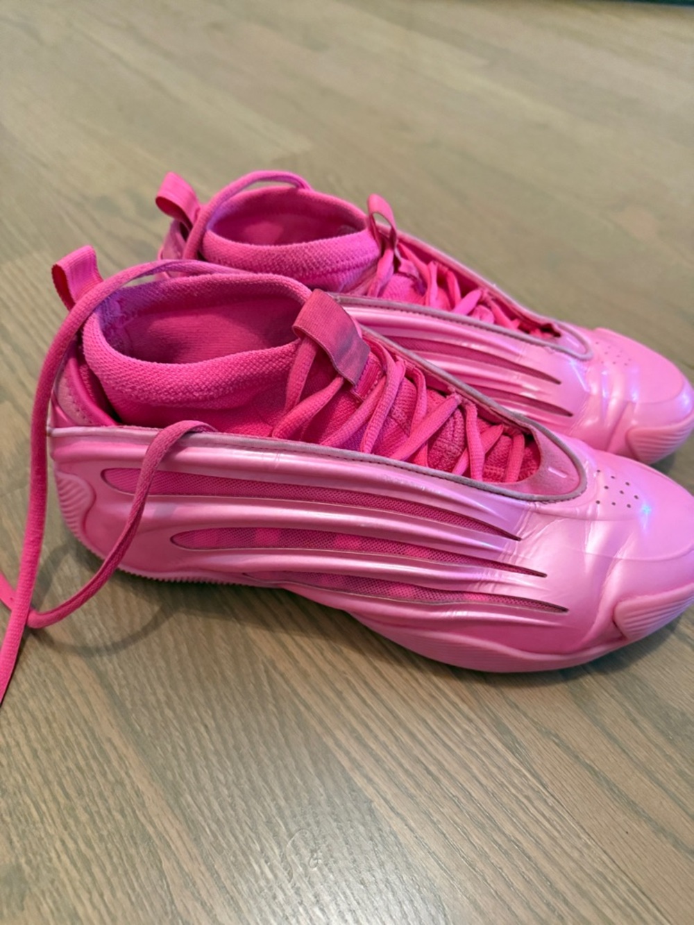 adidas Pink Athletic Sneakers james harden